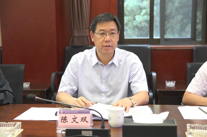 陈文双到五公司发展“不忘初心 服膺使命”专题进建调研
