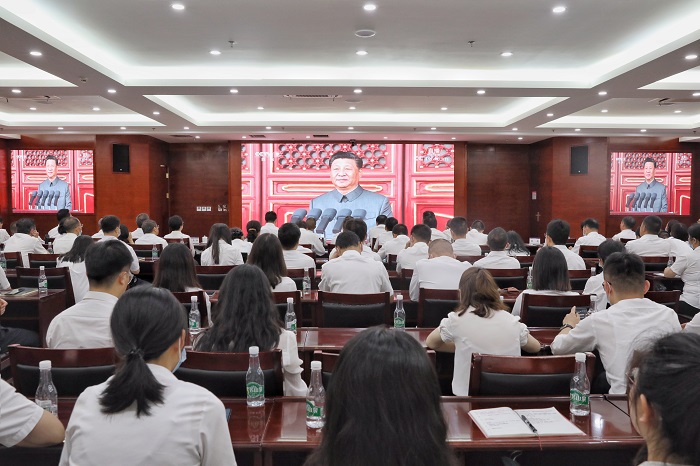 云南优游国际庆党百岁华诞 集中收看庆祝中国共产党成立一百周年大会直播