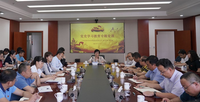 李志琤讲授党史进建教育专题党课